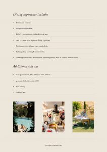 Esenc x La Morera 3 International Paper Sizes A0, A1, A2, A3, A4, A5, A6, A7, A8, A9, A10 9 Private Chef A5 Brochure Design 3