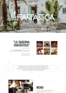La Taberna Fantastica Restaurant Website Design