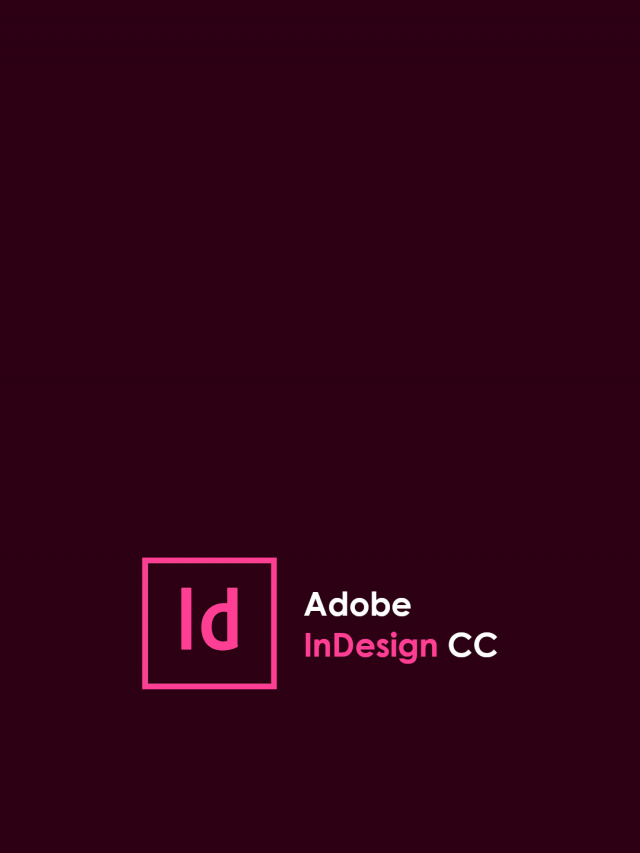 Adobe InDesign cc cover