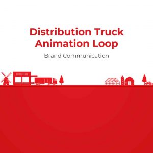 Distribution Truck Animation Loop - Brand Communication | We Design ...