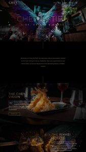 Chey by TIBU - Restaurant Homepage Design