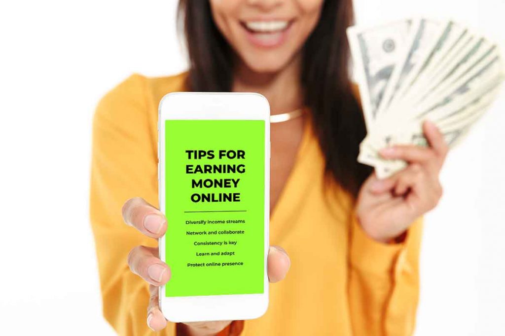 Tips for earning money online
