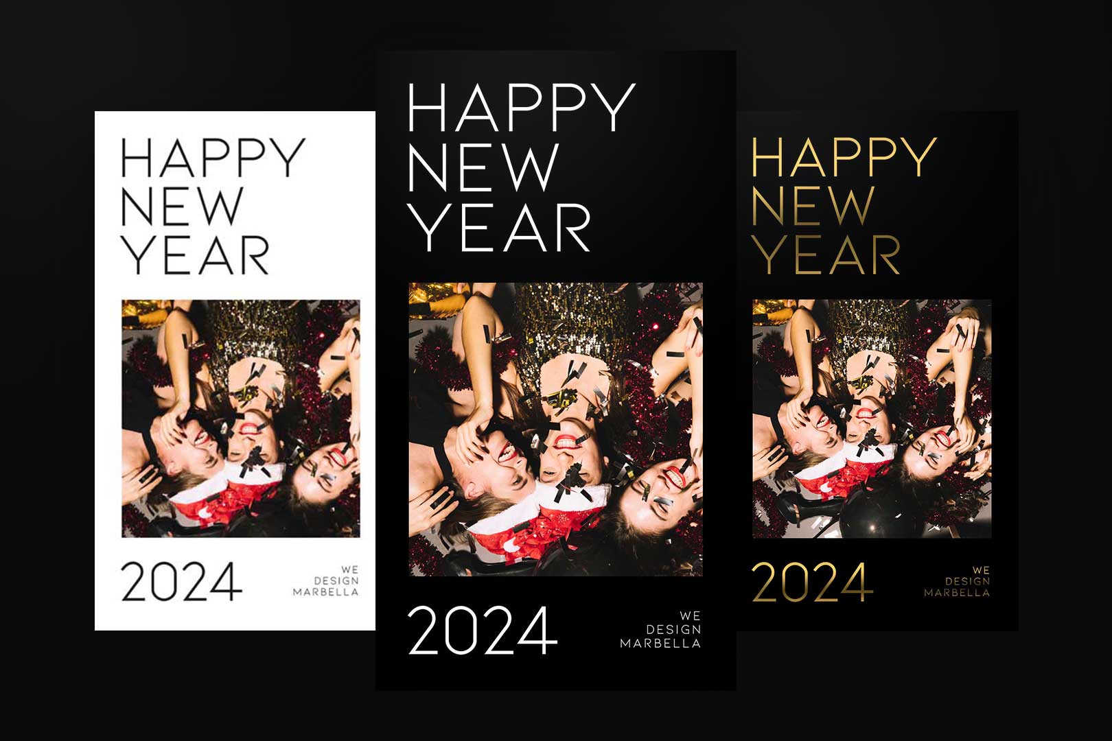 Free Modern New Year Instagram Story PSD Template