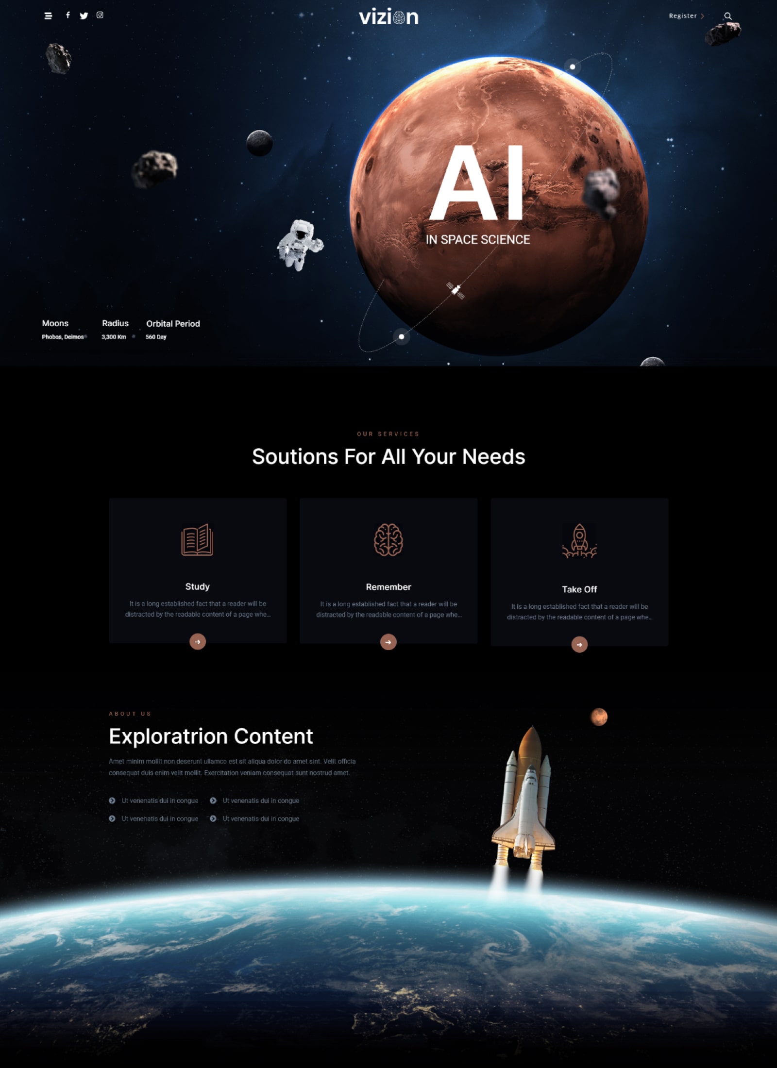 Vizion 4.0 – Artificial Intelligence AI WordPress Theme
