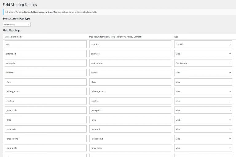 CPT Excel Importer – Custom WordPress Plugin for Dynamic Excel to CPT Imports