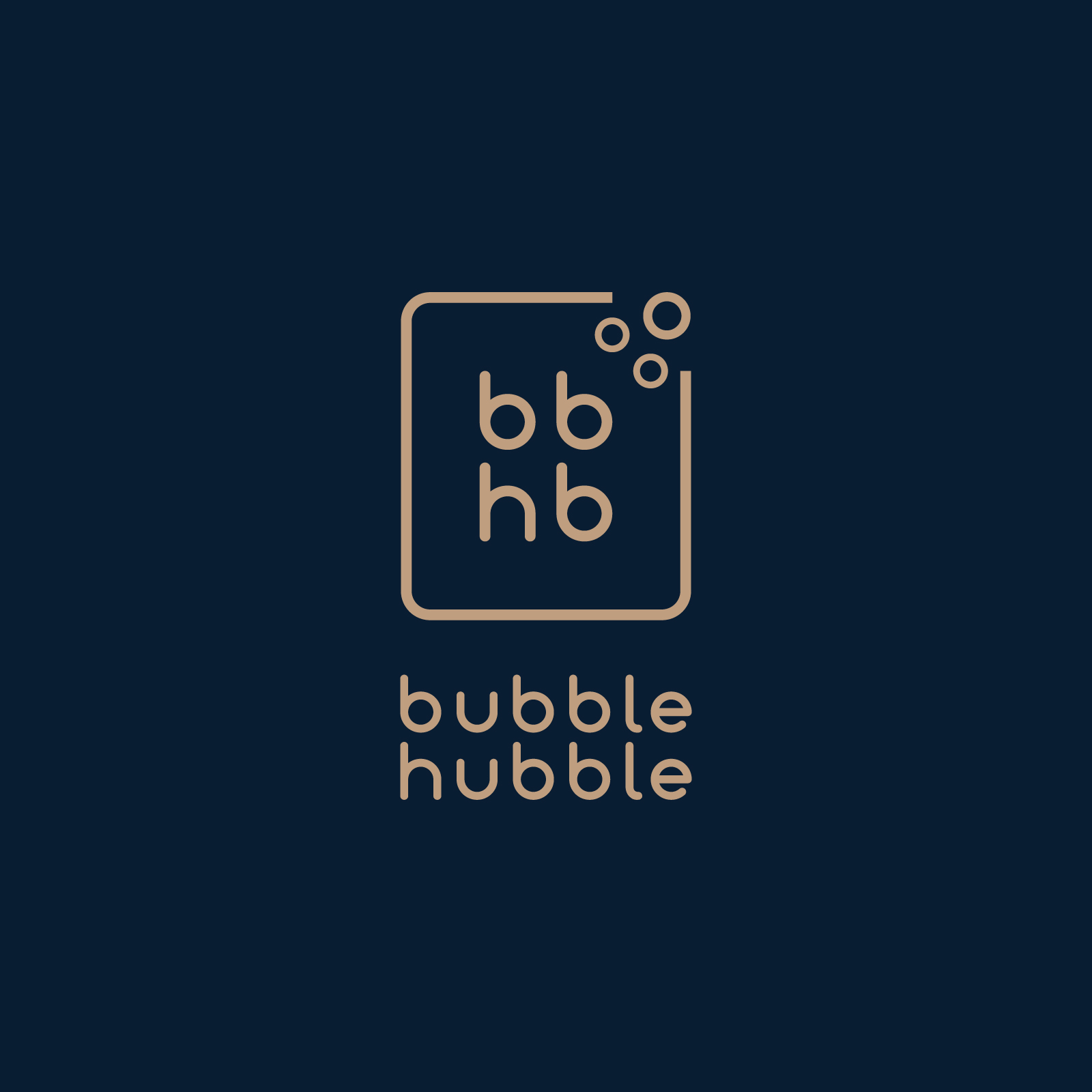 Bubble Hubble Logo Design