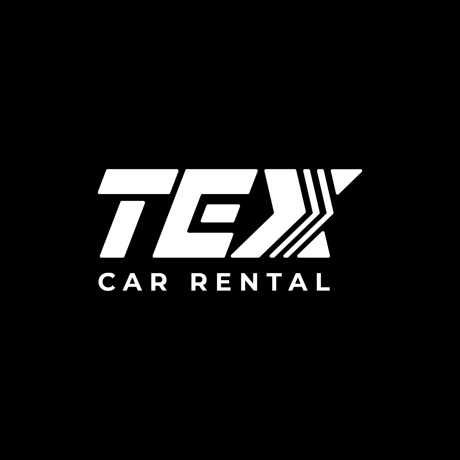 TEX Car Rental Logo Design