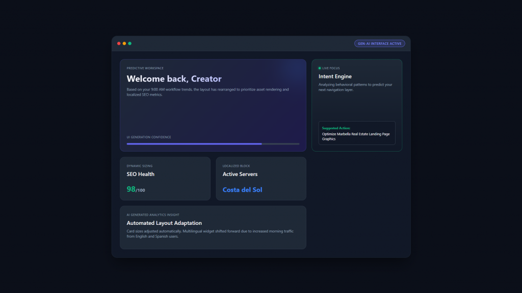 AI Personalized Interfaces Top Web Design Trends to Watch This Year 2 AI-Personalized Interfaces - Top Web Design Trends