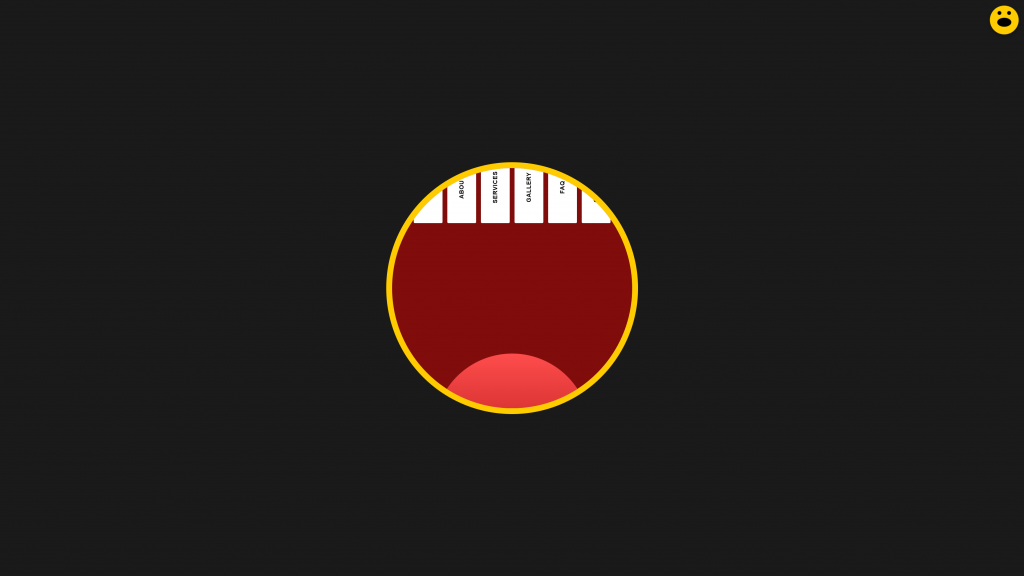 Build a Unique Mouth Menu with HTML, CSS & JS (Smiley Hamburger Menu)