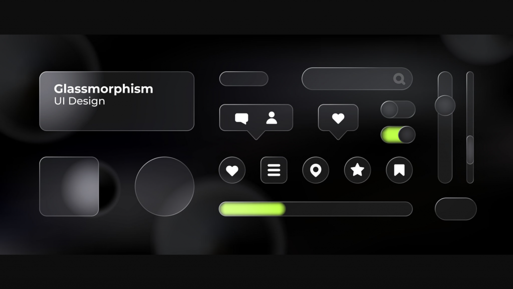 Glassmorphism 2.0 Top Web Design Trends to Watch This Year 5 Glassmorphism 2.0