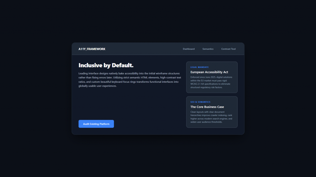 Inclusive and Accessible Design by Default Top Web Design Trends to Watch This Year 8 Inclusive and Accessible Design by Default - Top Web Design Trends