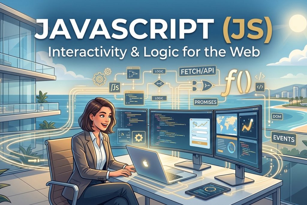 JavaScript (JS) Bringing Interactivity and Life to the Web