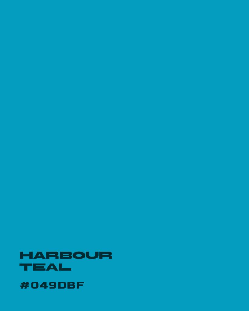 Harbour Teal 049DBF Summer in Puerto Banús: A Colour Palette Built for the Coast 3 Harbour Teal #049DBF